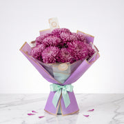 Purple Chrysanthemum Bouquet